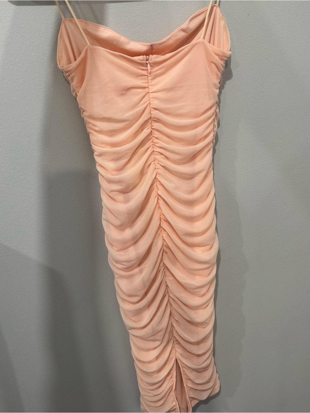 Pink Ruched Dress - Picture 3 of 3
